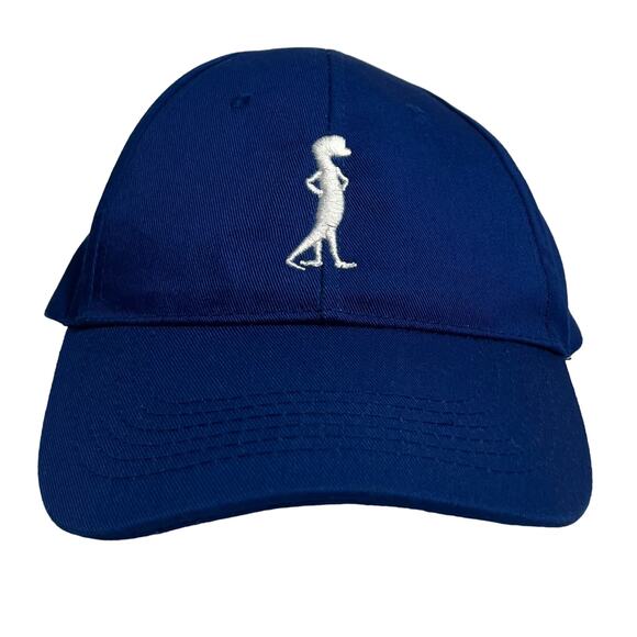 Blue Geico Adjustable Ball Cap White Embroidered Gecko Adult One Size - Picture 1 of 5